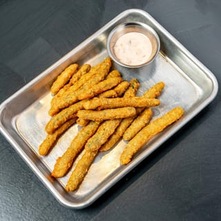FRIED green beans