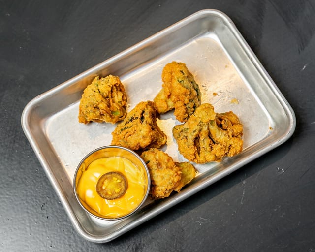 Fried Broccoli.